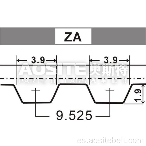 Correa de sincronización para Mitsubishi Colt Lancer